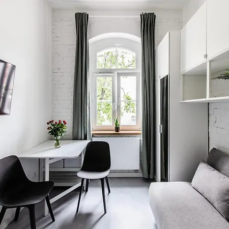 8b Loft- Wifi, Parking, Center Daire Wroclaw